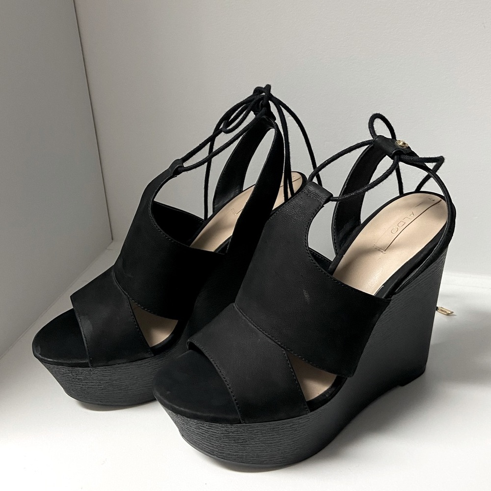 High Wedge Sandals